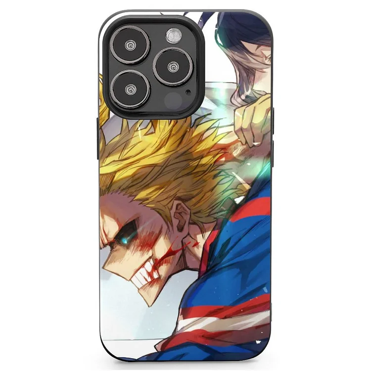 All Might Nana Shimura Anime My Hero Academia Phone Case Mobile Phone Shell IPhone 13 and iPhone14 Pro Max and IPhone 15 Plus Case - Heather Prints Shirts