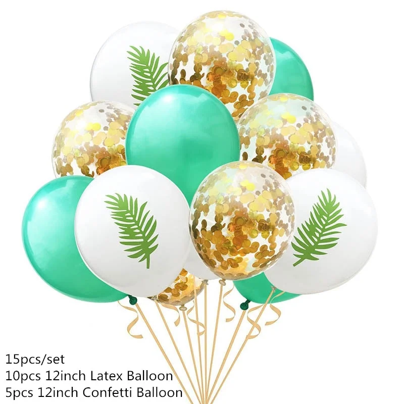 Hawaii Party Luau Flamingo Party Decorations Pineapple Summer Tropical Party Supplies Hawaiian Birthday Party Decor Wedding