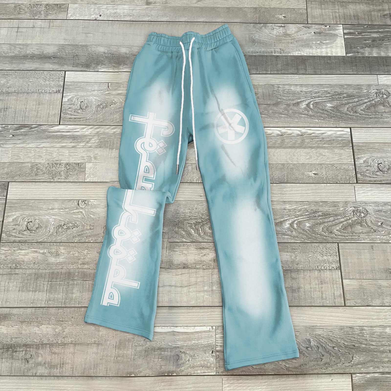 Casual Street Style Printed Flared Pants