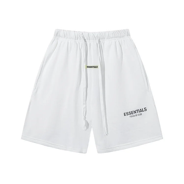 Essentials Stereo Letter Unisex Shorts