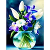 Diamond Painting -DIY Round Drill Lily