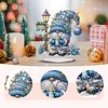 2D Flat Christmas Print DIY Diamond Painting Desktop Ornaments Kit Table Decor
