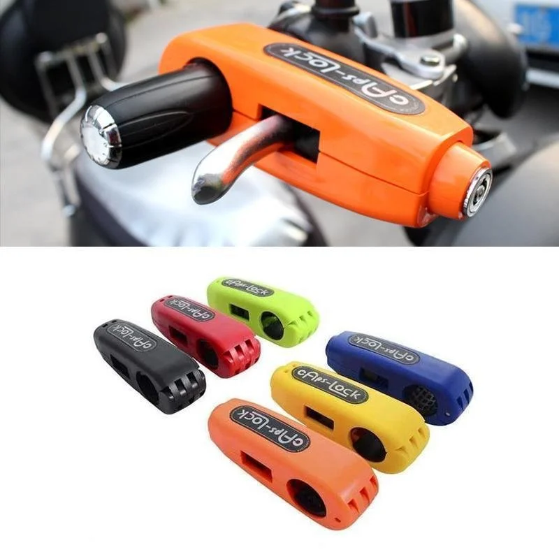 Motorcycle Grip Lock Security