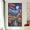 Beautiful Scenery-Partial Special Shaped Diamond Painting 40*70CM (Big Size)