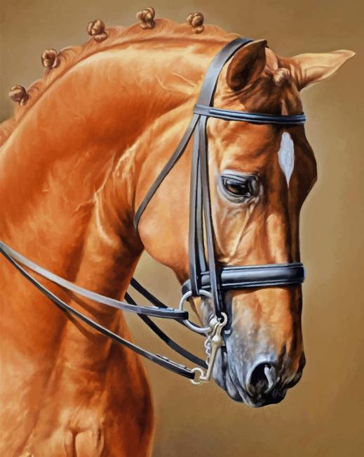 

Brown Horse – Paint By Numbers - 40*50CM, 501 Original