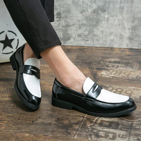 Men's Leather Loafers with Comfortable Fit