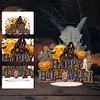 DIY Halloween Pumpkin Diamond Painting Acrylic Tabletop Ornaments