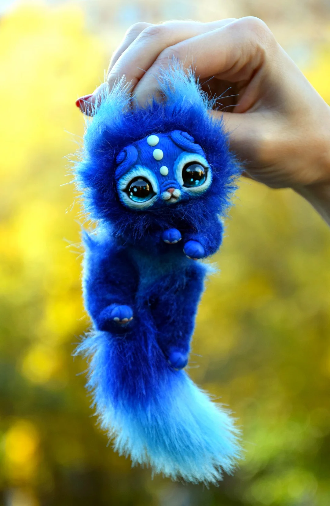 Small Blue Kitten