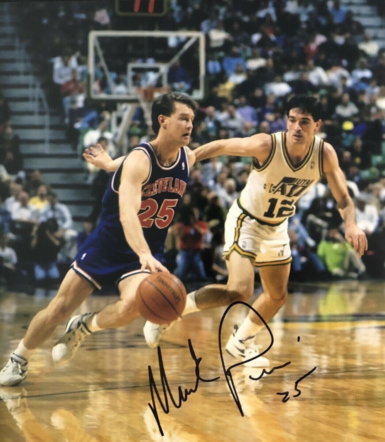 Mark Price Autographed Signed 8x10 Photo Poster painting ( Cavaliers ) REPRINT