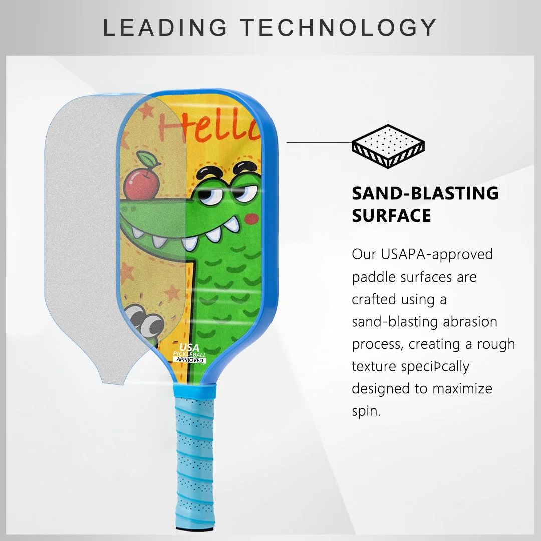 Original Paddle (16mm) T700 Sandblasted Carbon Fiber-Imagine & Play Paddle