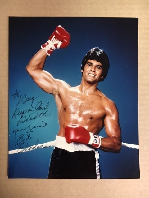 Erik Estrada Vintage Autographed 8x10 Photo Poster painting JSA Precertified