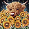 Diamond Painting-DIY Crystal Rhinestone Cow