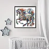(Multistyle) Cheval Magnifique Forme Spéciale Diamant Peinture 30X30CM