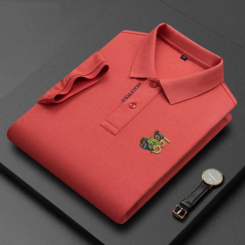 Man Casual  business embroidery  polo 