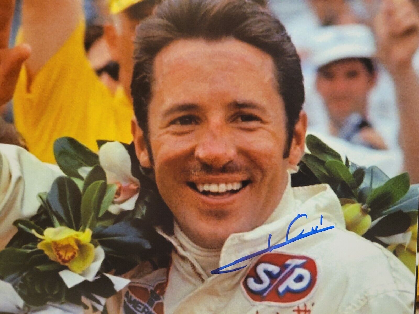 Mario Andretti Signed 8x10 Photo Poster painting Autographed
