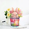  5D DIY Special Shape Diamond Painting Desk Ornament Easter Egg Bunny Gnome Decor Kit