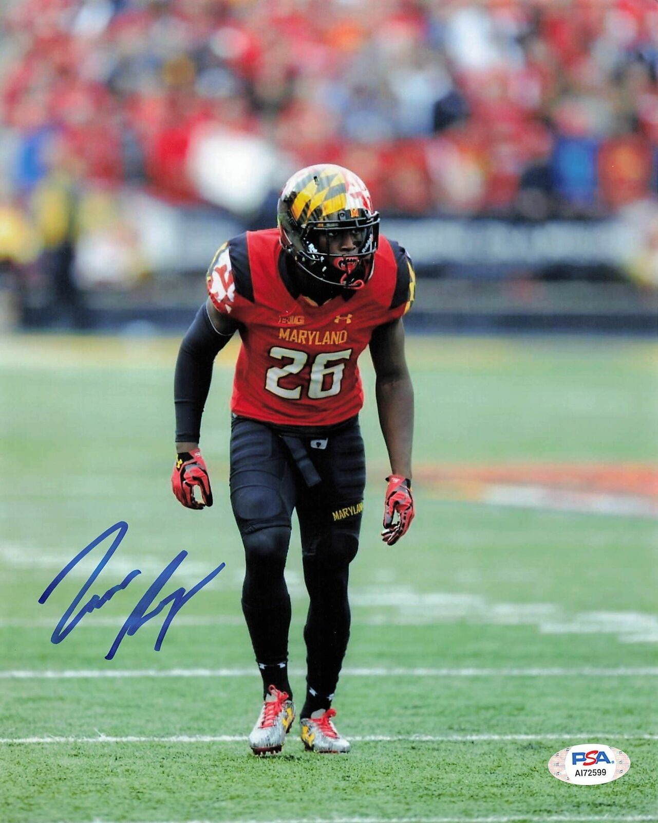 Darnell Savage Jr. Signed 8x10 Photo Poster painting PSA/DNA Maryland Terrapins Autographed