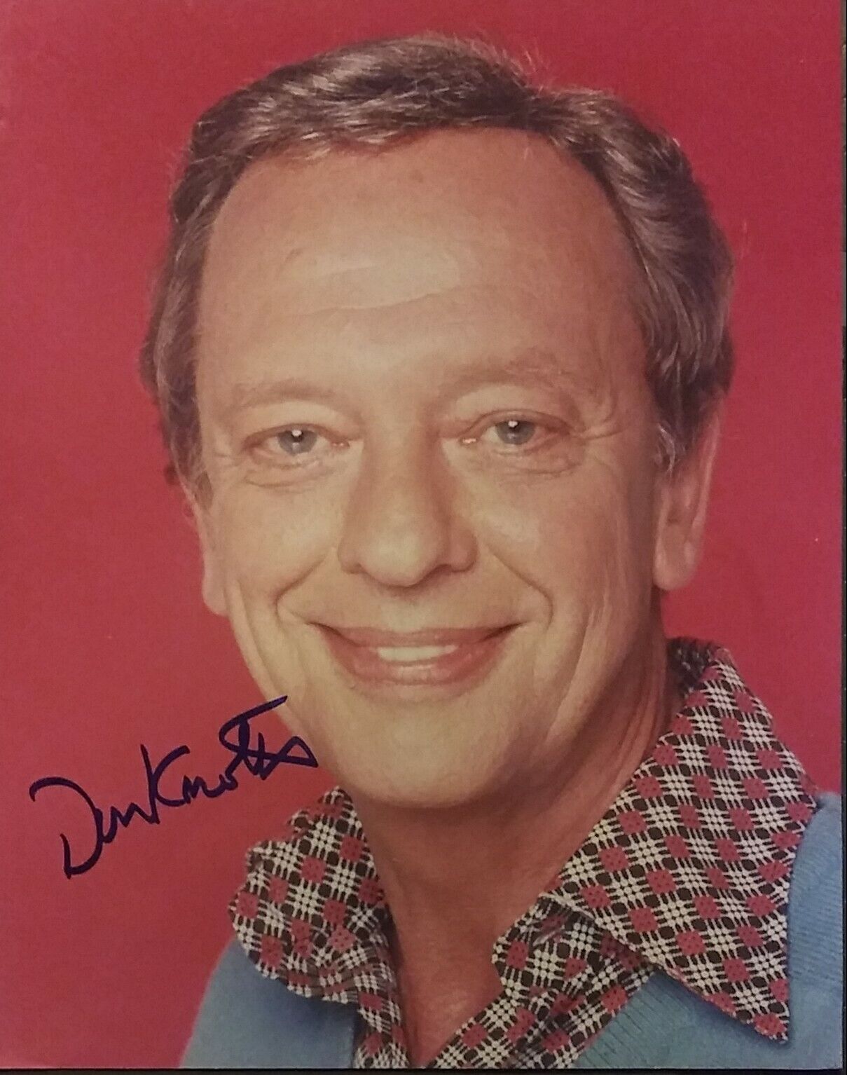 Don Knotts signed 8x10