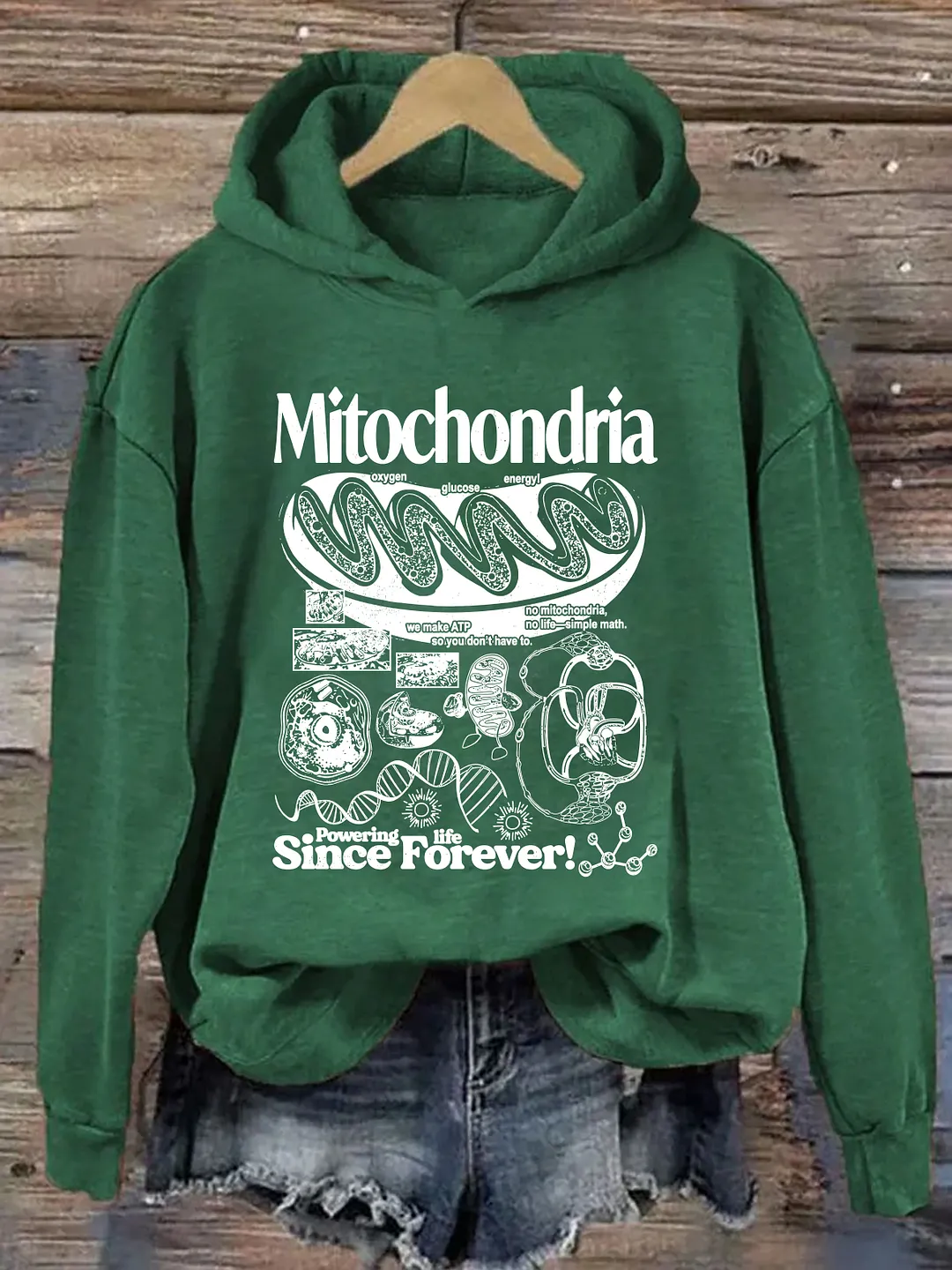 Mitochondria Science Forever Hoodie