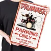Drummer Parking - Vintage Metal Signs - 20*30cm/30*40cm - Music&Warning