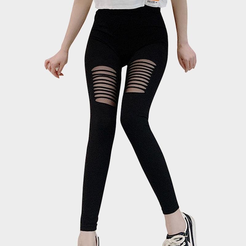 Lace Heart Star Bow Leggings