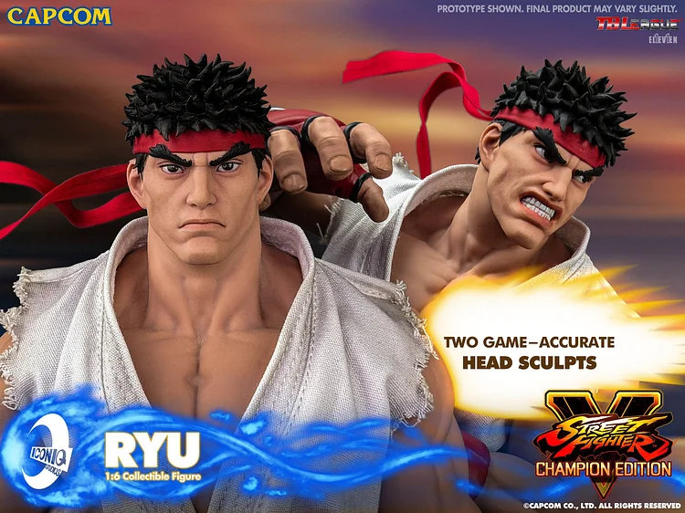 Ryu Sixth Scale Figure by Iconiq Studios