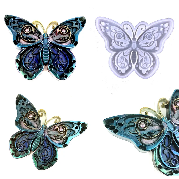 3D Butterfly Silicone Mold - DIY Making Handmade Home Wall Display Crafts