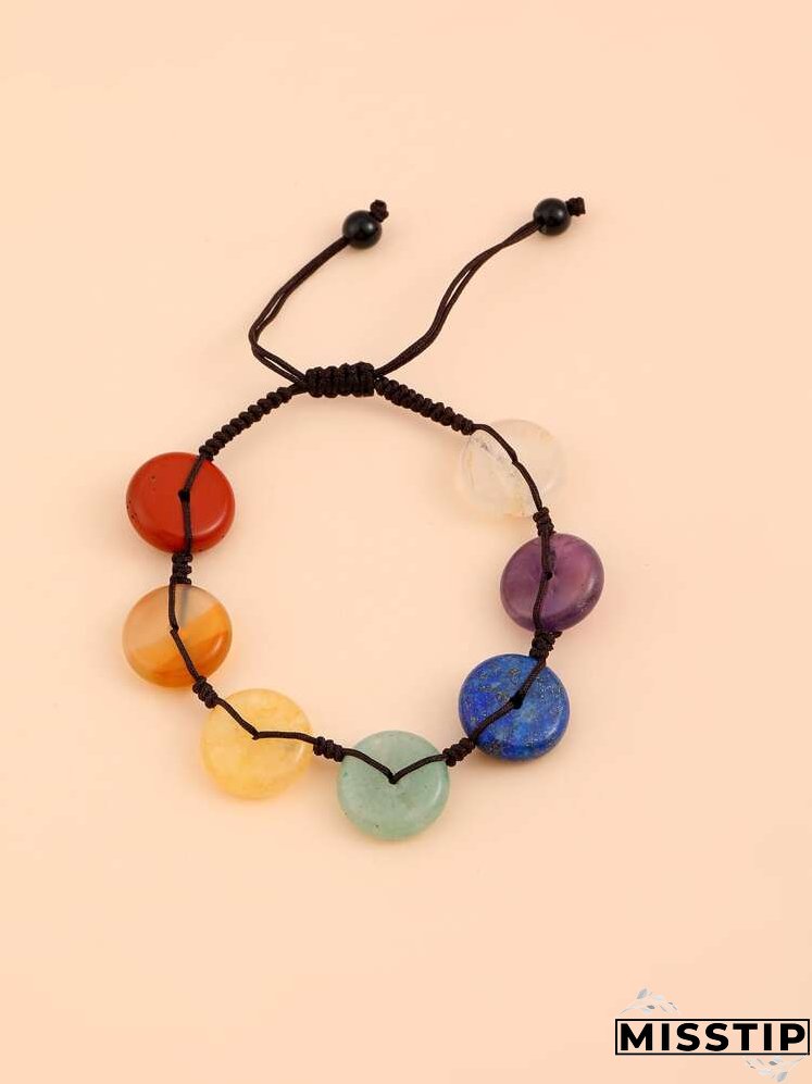 Round Stone Decor Bracelet