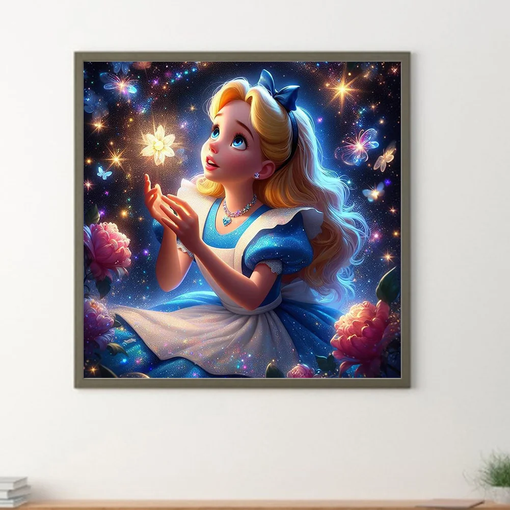 Diamond Painting - Full Round Drill - Alice(Canvas|50*50cm)