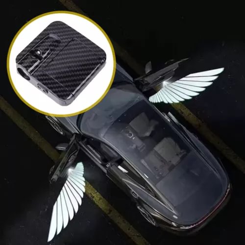 Dronehint 2x Wireless Car Door Parts Atmosphere Light Angel Wings Led Lights Universal (For: Acura) Parts