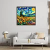 Starry Sky Sunflower - 18CT Counted Cross Stitch - 50*50cm - Flower