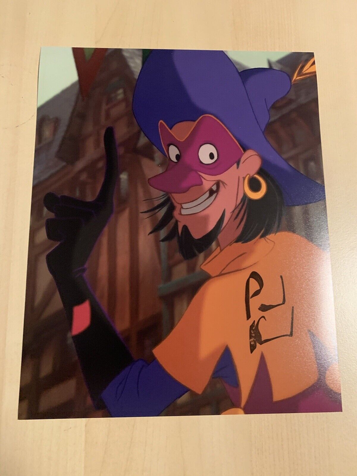 PAUL KANDEL SIGNED 8x10 Photo Poster painting HUNCHBACK OF NOTRE DAME VOICE ACTOR AUTOGRAPH COA