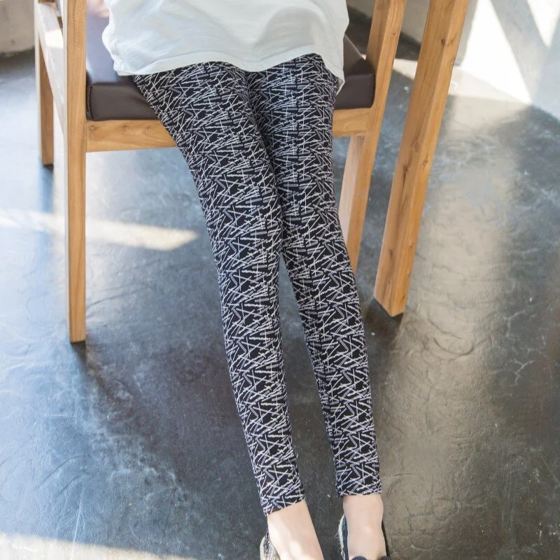 CUHAKCI Printing Women Leggings Gym Sportswear Female Ankle Length Floral Pencil Pants Fitness Leggins Strech Legging