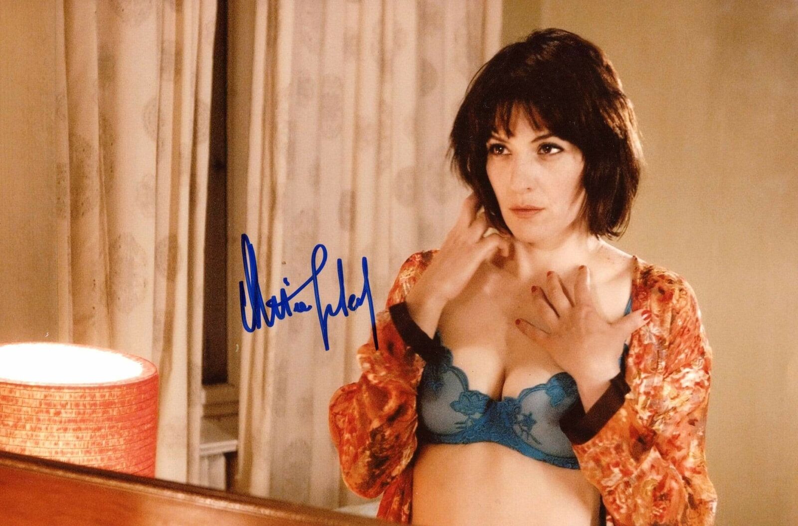 Martina Gedeck ACTRESS autograph, In-Person signed Photo Poster painting