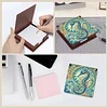 Wooden DIY Seahorse Diamond Painting Kit Note Box with 160 Papers for Office