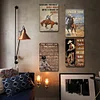 4PCS Cowboy - Vintage Metal Signs Set - 20*30cm - Western
