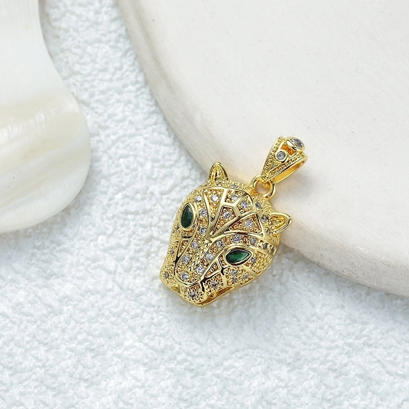 1 Piece Copper Lion Elephant Horse Pendant