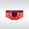 Men's Sexy Hollowed-Out Mesh U-Shaped Pouch Boxer Briefs