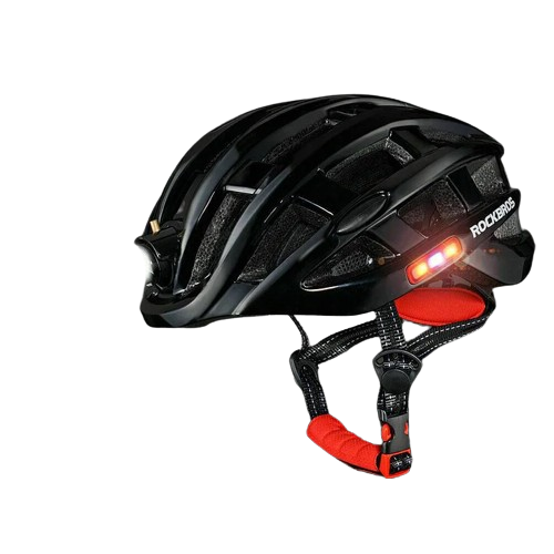 Bicycle Warning Light Alarm Helmet