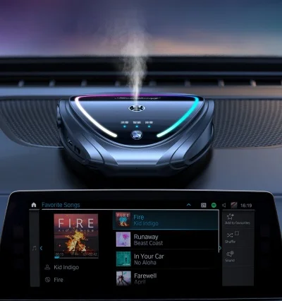 Solar Car Aromatherapy Ornaments, Temporary Parking Number Plates, High-end Car Perfume Seats, New Car Deodorizing Decorations