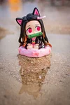 Kitty Kamado Nezuko - Demon Slayer: Kimetsu no Yaiba Resin Statue - DRC Studio [In Stock]