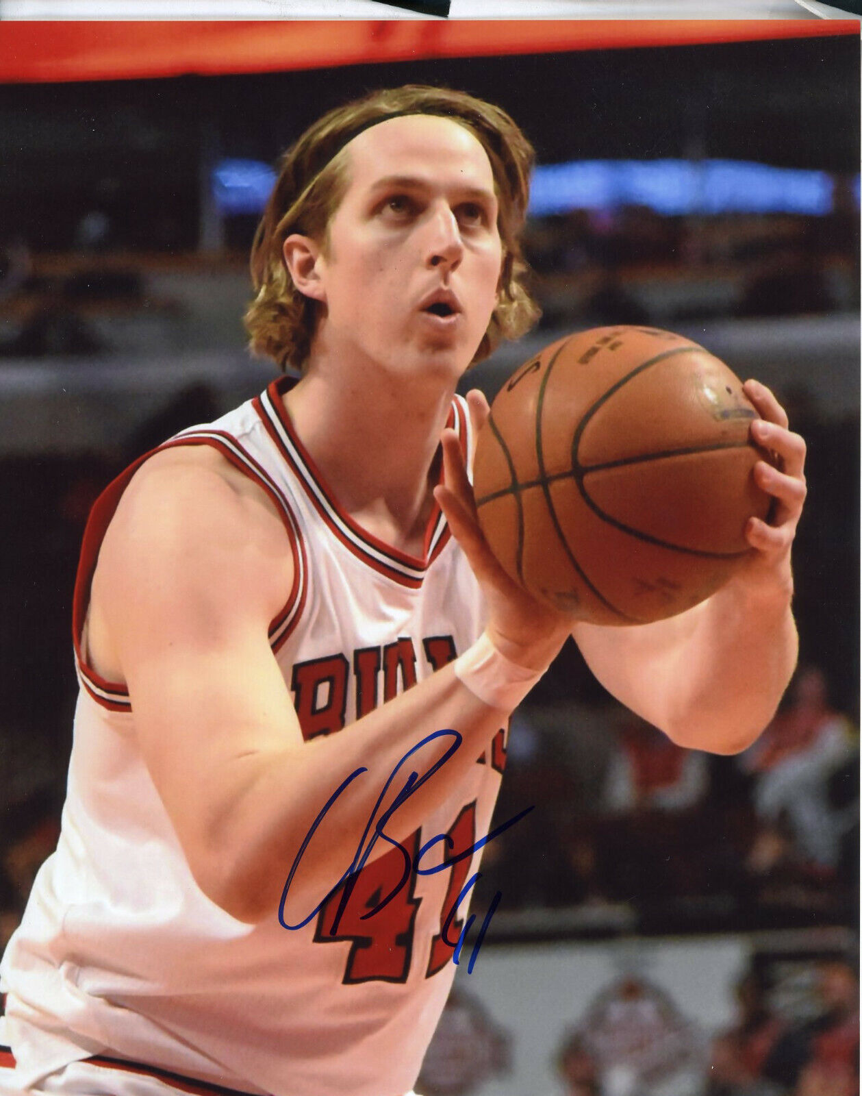 Cameron Bairstow Autographed 8x10 Chicago Bulls#S1290