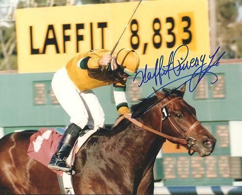 Laffit Pincay Jr. Signed - Autographed Jockey Horse Racing 8x10 inch Photo Poster painting + COA