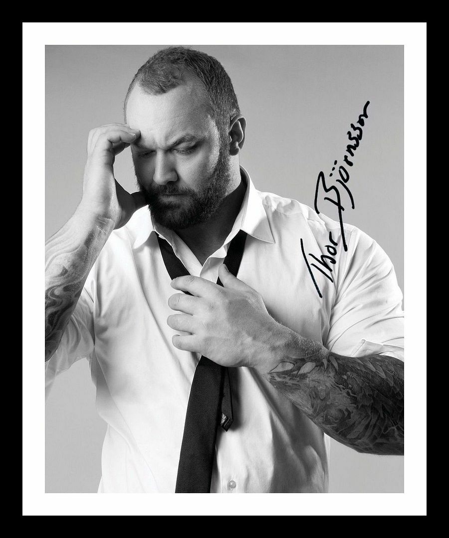 Harpor Julius Bjornsson Autograph Signed & Framed Photo Poster painting