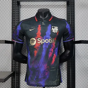2025/2026 Player Version Barcelona Special Edition Red and blue Football Shirt 1:1 Thai Quality