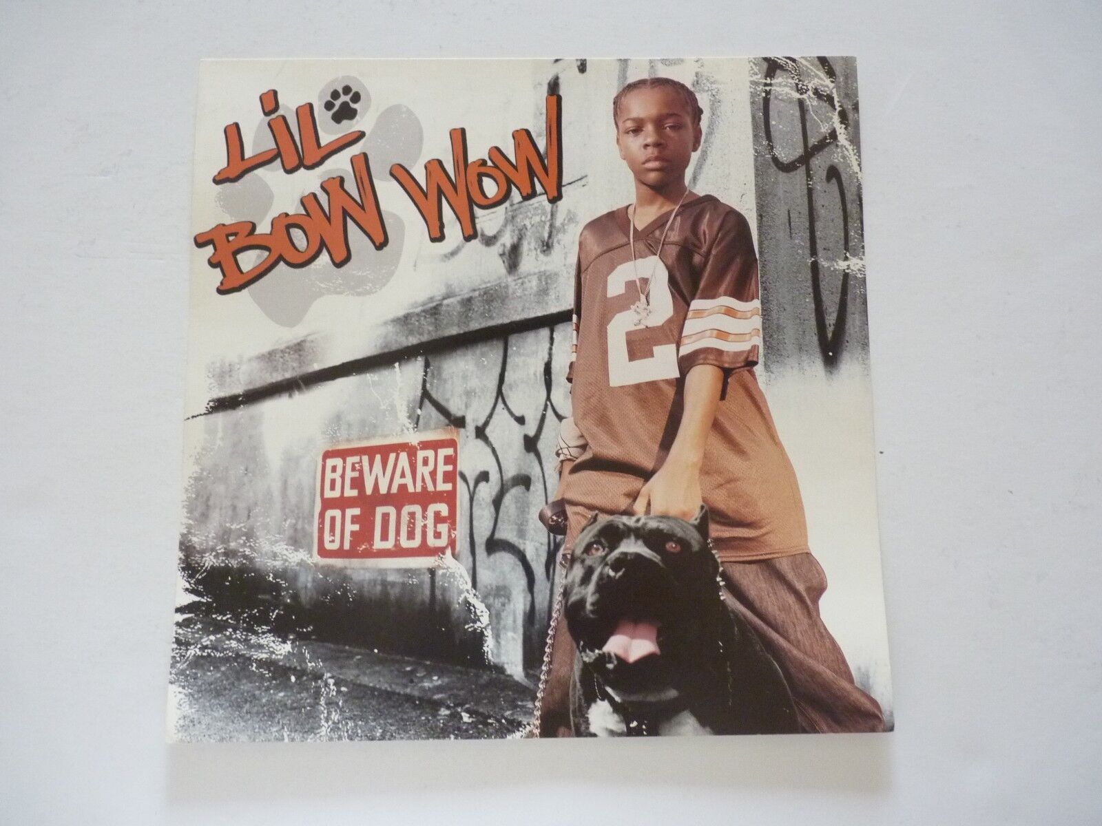 Lil Bow Wow Beware of Dog LP Record Photo Poster painting Flat 12x12 Poster