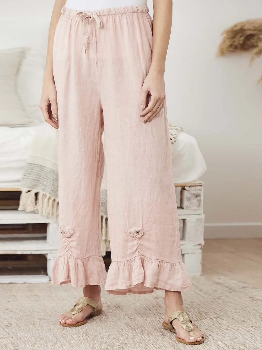 Casual Solid Pants