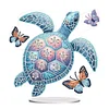 DIY Sea Turtle Special Shaped Diamond Painting Desktop Ornaments