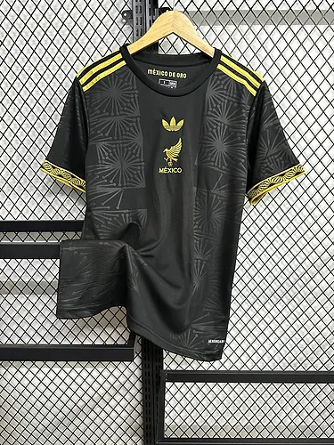 25-26 Mexico Gold Cup Black Football Jersey 1:1 Thailand Quality