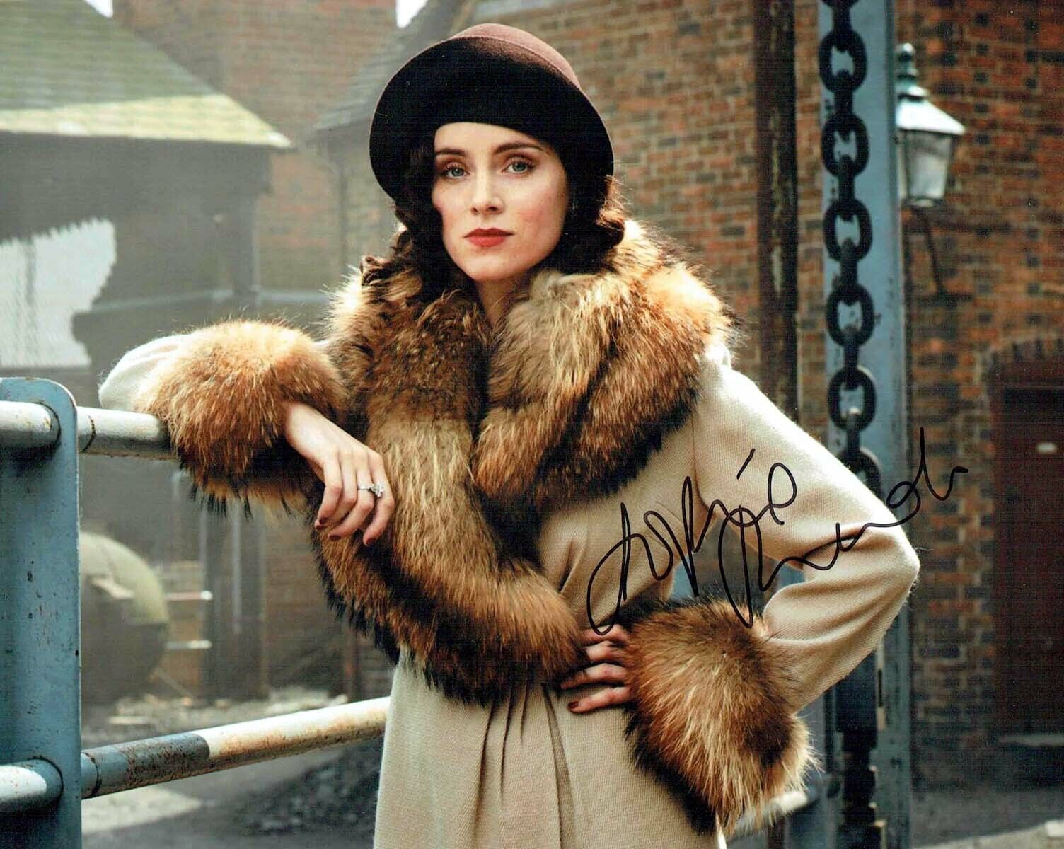 Sophie RUNDLE SIGNED 10x8 Photo Poster painting 2 AFTAL Autograph COA Peaky Blinders Ada SHELBY